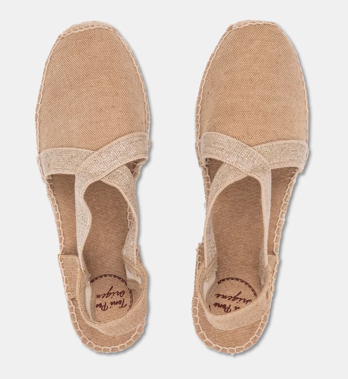 Toni Pons Espadrille Crisscross Straps Sandals, Brown, Eu-42, Packshot View