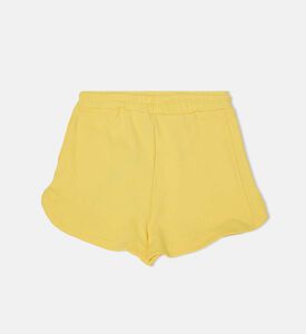 Logo Cotton Felpa Shorts