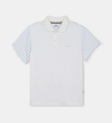 Boy Cotton Jersey Loose-fit Polo