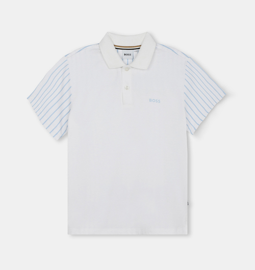 Boy Cotton Jersey Loose-fit Polo