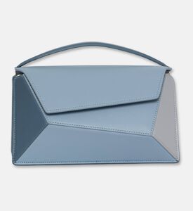 Mlouye Naomi Calf Leather Bag, Azure, Packshot View