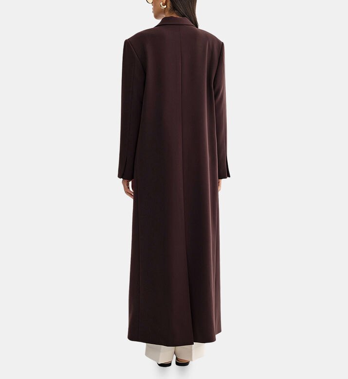 بليزر طويل الأكمام بصفي أزرار