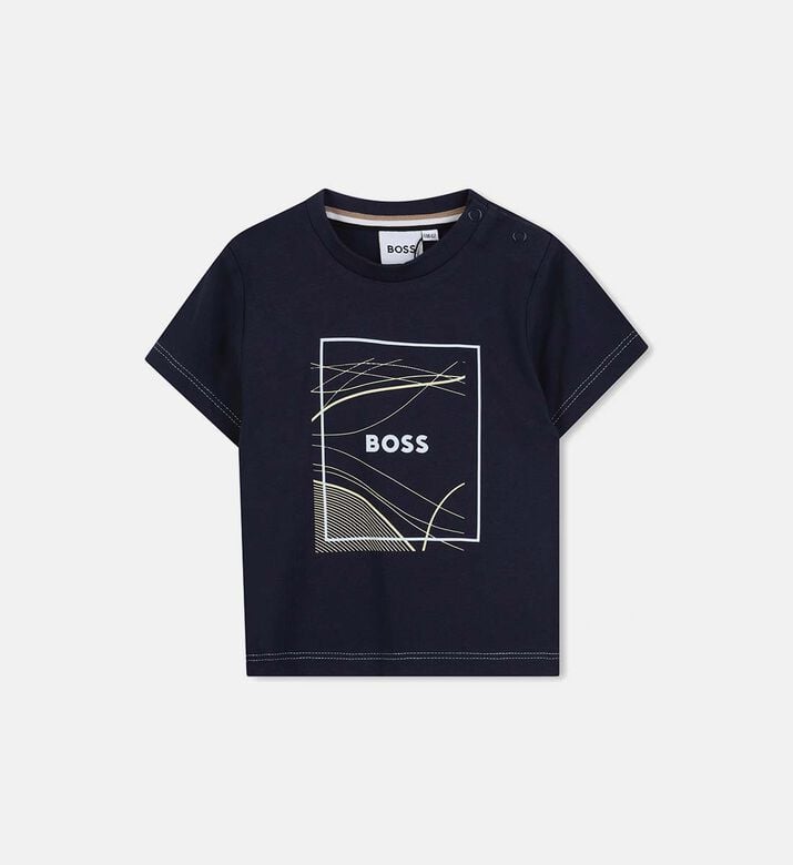 Snap Button Closure T-shirt