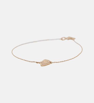 Gingko Diamond Bracelet - 18k