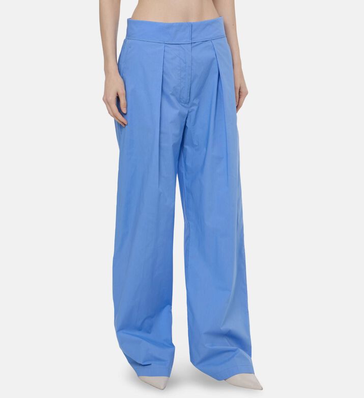 Forte-Forte Pleated Regular-fit Pants, Model View
