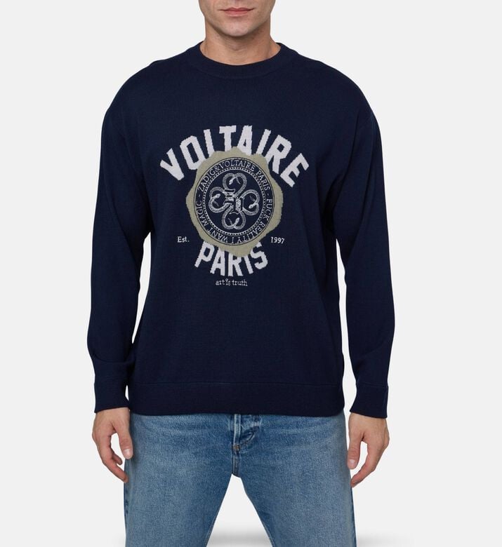 Zadig et Voltaire Swonny Graphic Sweater, Model View