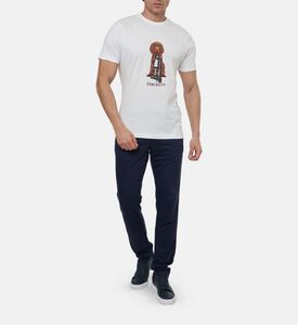 Hackett London Ts Heritage, Off-white, S, Model View