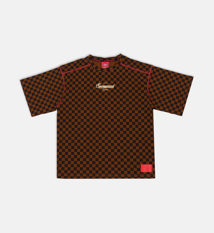 Take Over The Throne Checkered T-shirt