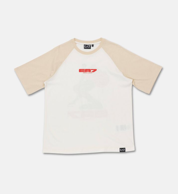 EA7 Cotton Crewneck T-shirt, Packshot View