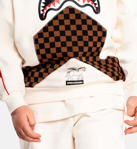 سويت شيرت بياقة دائرية ثلاثية