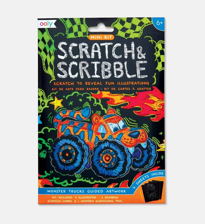 Ooly Scrtch Scrbl Min Mnstr Trk S.7, Packshot View