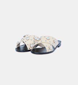 صندل سهل الارتداء جريء بأحجار الراين