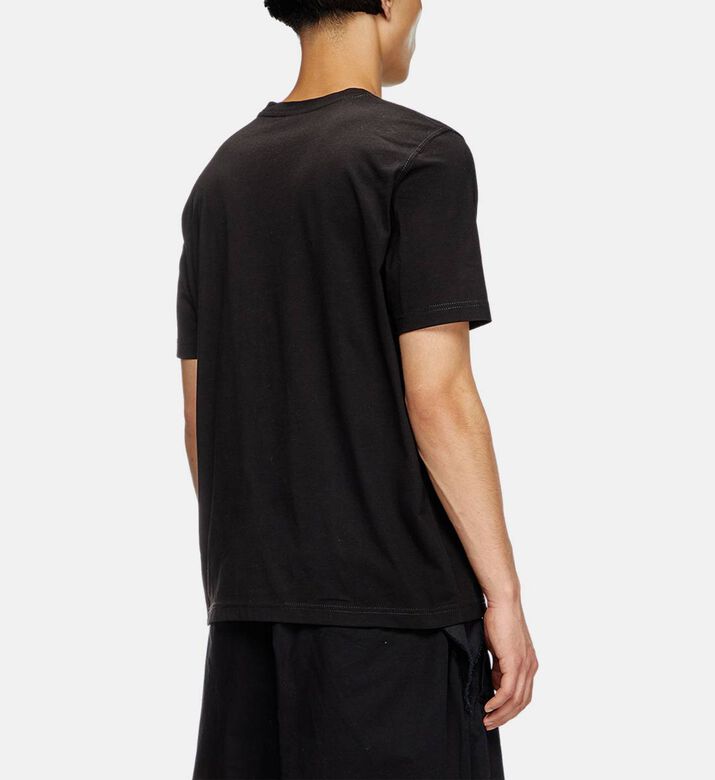 T-adjust-r4 Puff-print Logo Graphic T-shirt