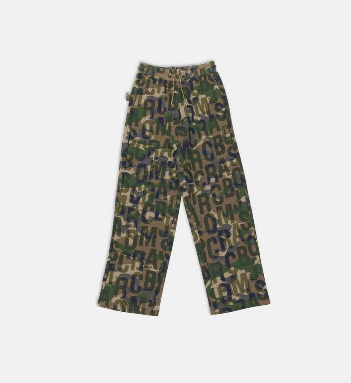Camo All-over Logo Jogging Bottoms