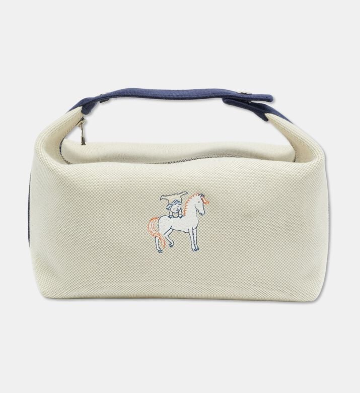 Hermes Preowned Herm&egrave;s Cabriole Canvas Bride-a-brac Gm Case, Packshot View