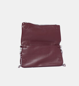 Rock Grained Leather Clutch