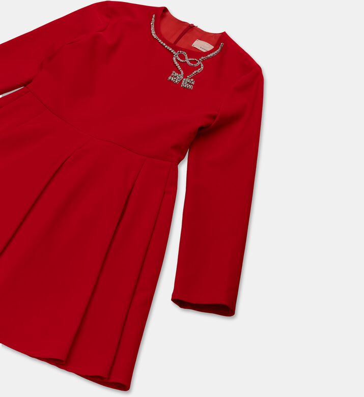 La Mia Bambina Dress, Red, 10y, Packshot View