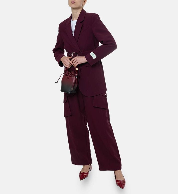 Ganni Casual Multi-pockets Pants, Model View Ganni Casual Multi-pockets Pants, Model View