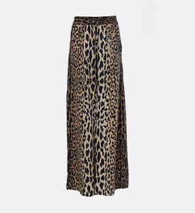 Niluu Leopard-print Wide-leg Pants, Packshot View