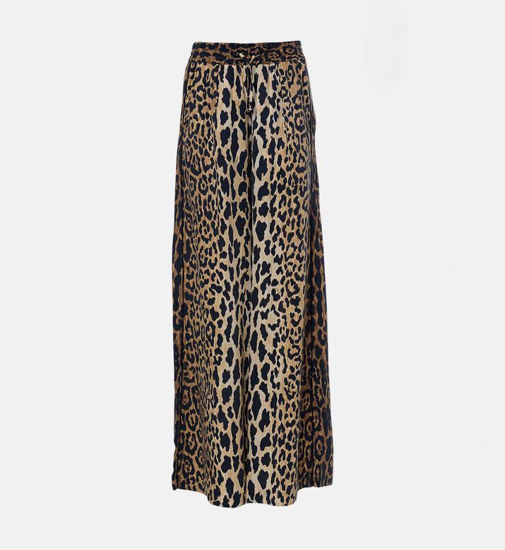 Niluu Leopard-print Wide-leg Pants, Packshot View