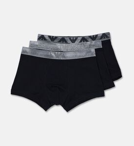 Emporio Armani Boxer Set 3, Black, L, Packshot View