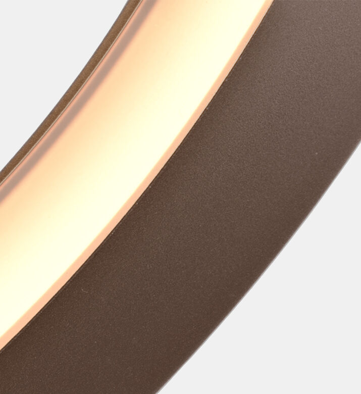 Masterlight Evy Ring-shape Ceiling Lamp, Brown, 70-cm, Packshot View