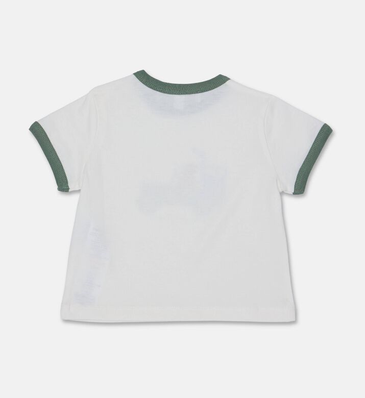 Tartine et Chocolat Printed Sporty T-shirt, Beige, 12m, Packshot View