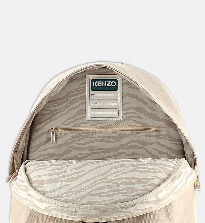 Canvas Logo-embroidery Rucksack