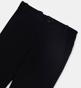 بنطال جيرسي بأزرار تيدي للفتيات