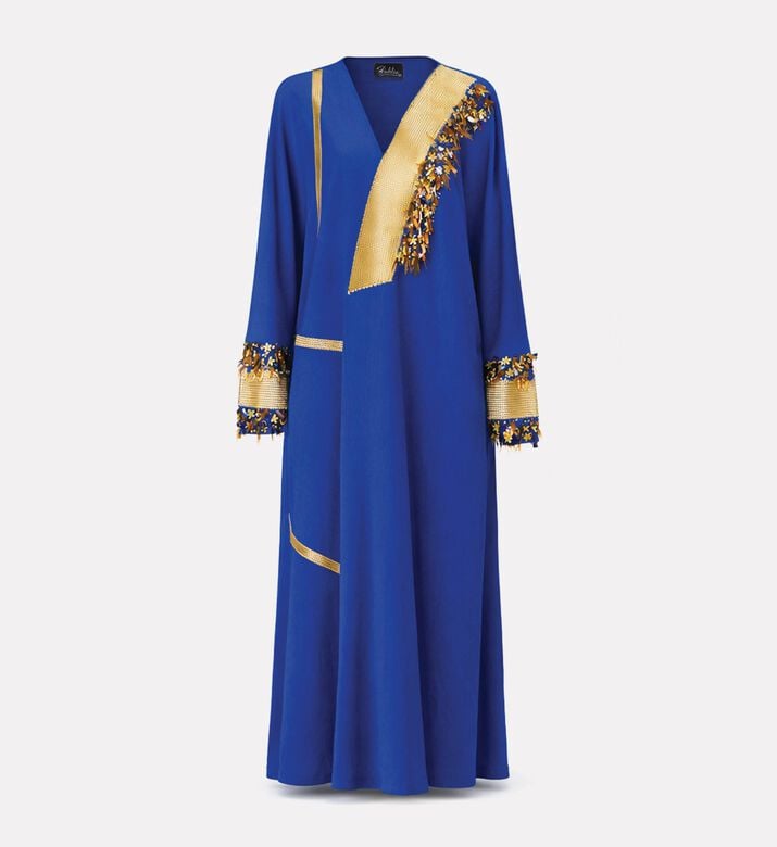 Dalia Al Azem Abaya Azure, Packshot View