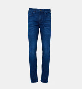 Cotton 5-pockets Slim-fit Denim Pants