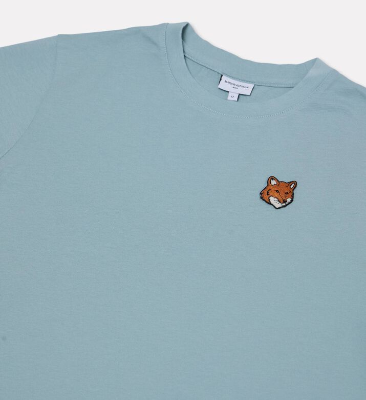 Maison Kitsune Ts Head, Blue, 8y, Packshot View