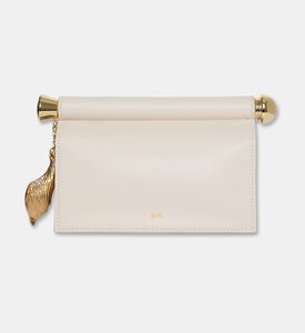 JW PEI Holly Metal Pendant-embellished Clutch, Light-brown, Packshot View