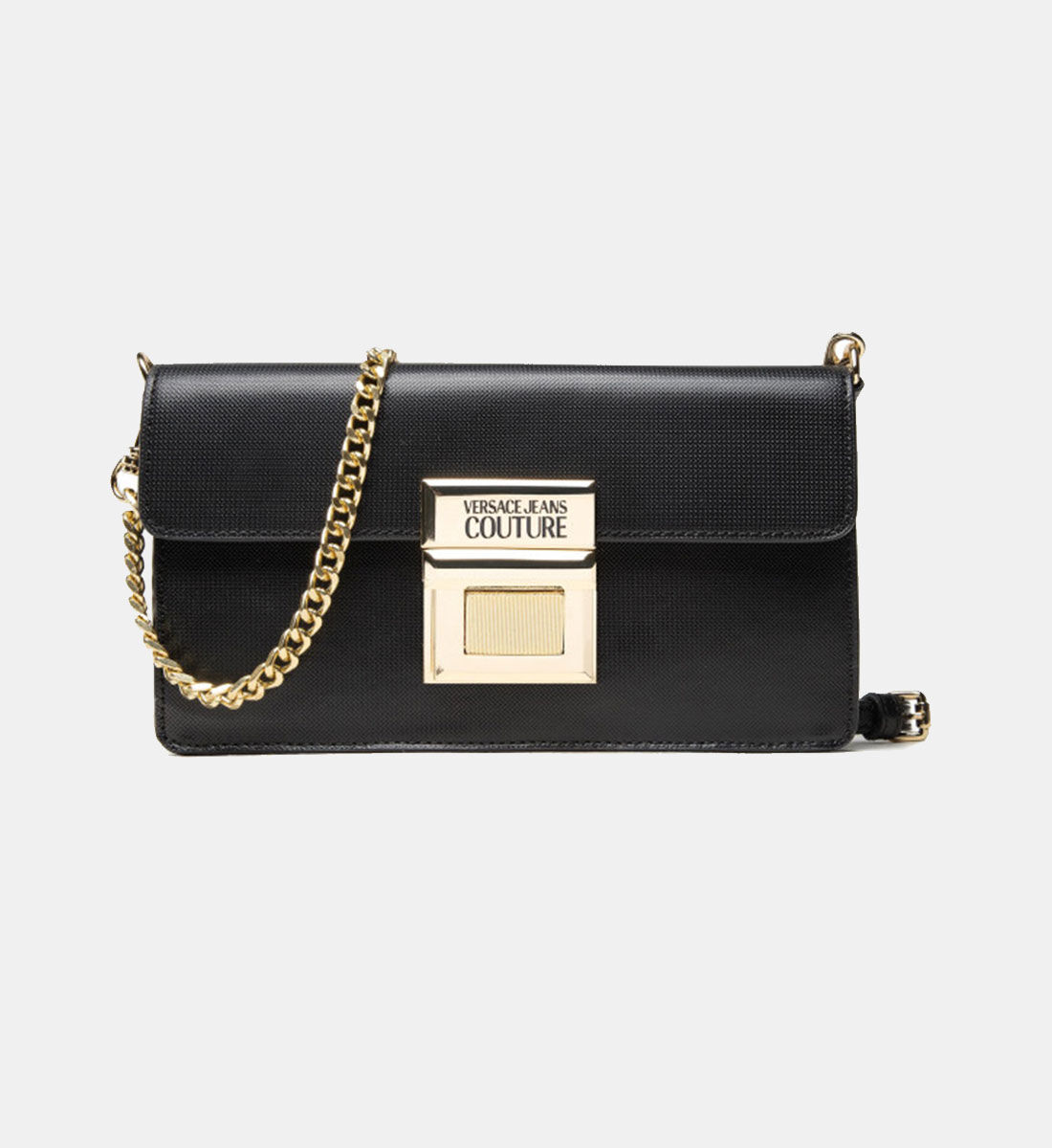 Versace Jeans Couture Croco Embossed Leather Bag Cross Body