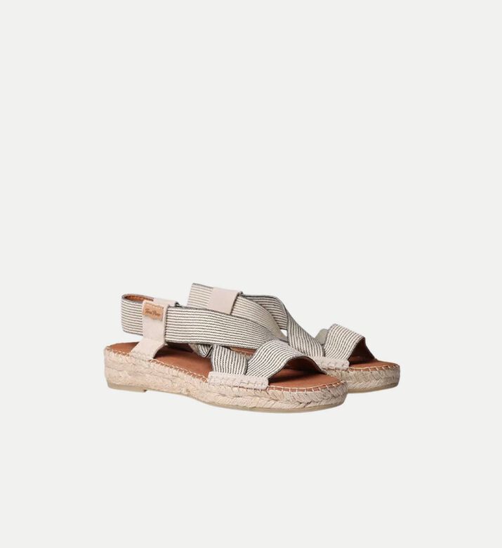 Evani Cotton Blend Low-wedge Espadrille