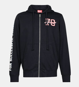 S-ginn Zip-up Cotton-blend Hoodie