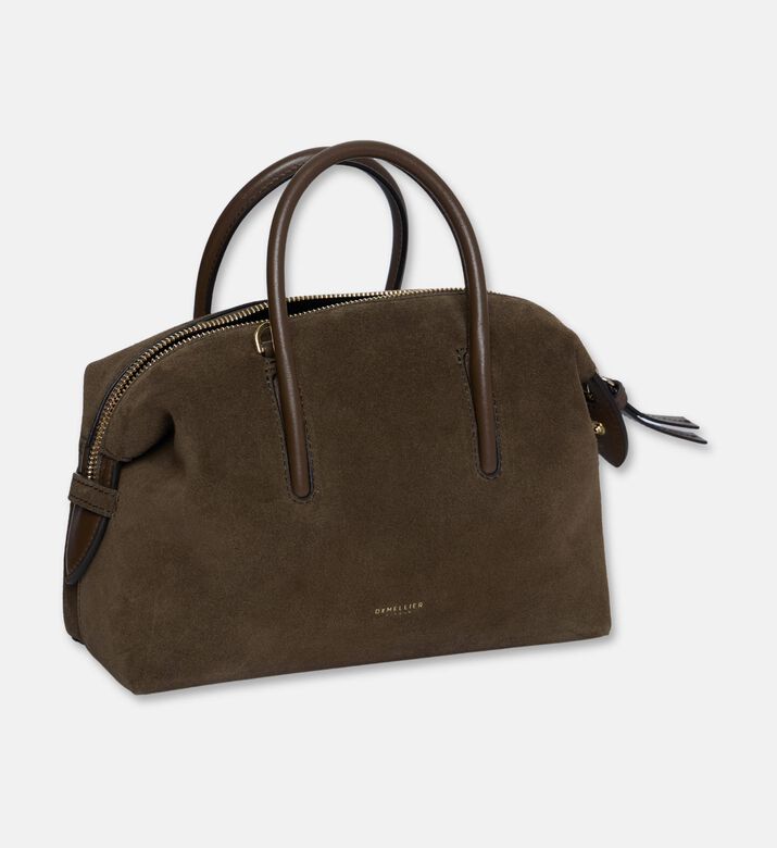 Demellier Bag N121 Smal Stockho Susm F02, Brown, Packshot View