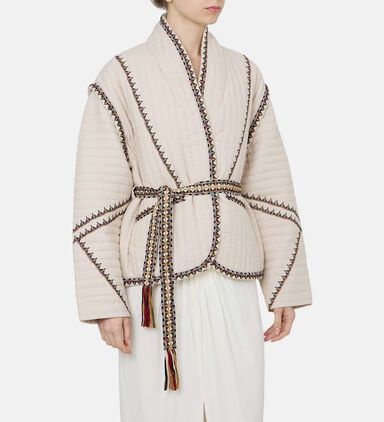 Cliago Quilted Belted Jacket