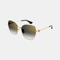 Trinity Butterfly Frame Encircled Sunglasses 59