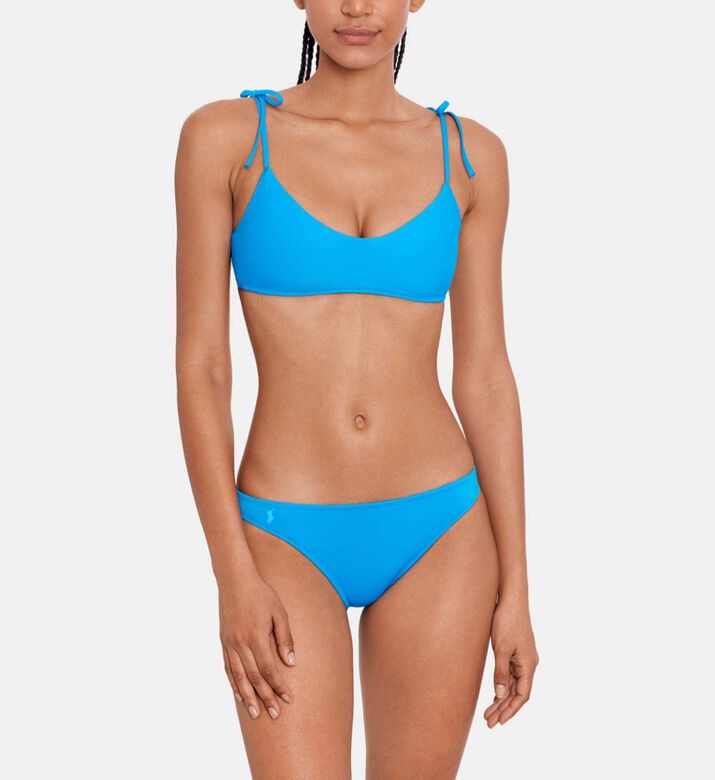 Classic Tie Bralette Bikini Top