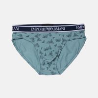 Cotton All-over Print Elasticated Briefs
