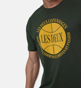 Les Deux Ts Basketball, Khaki, Xl, Model View