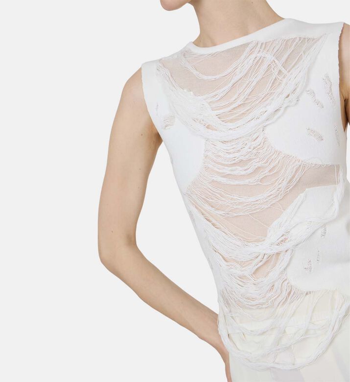 Sleeveless Cotton Top