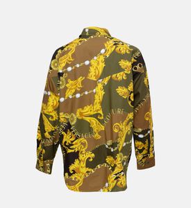 Pop Co Print Chain Couture Shirt Pop Co Print Chain Couture Shirt