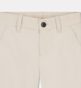 Boss Stretch Cotton Chino Shorts, Beige, 14y, Packshot View