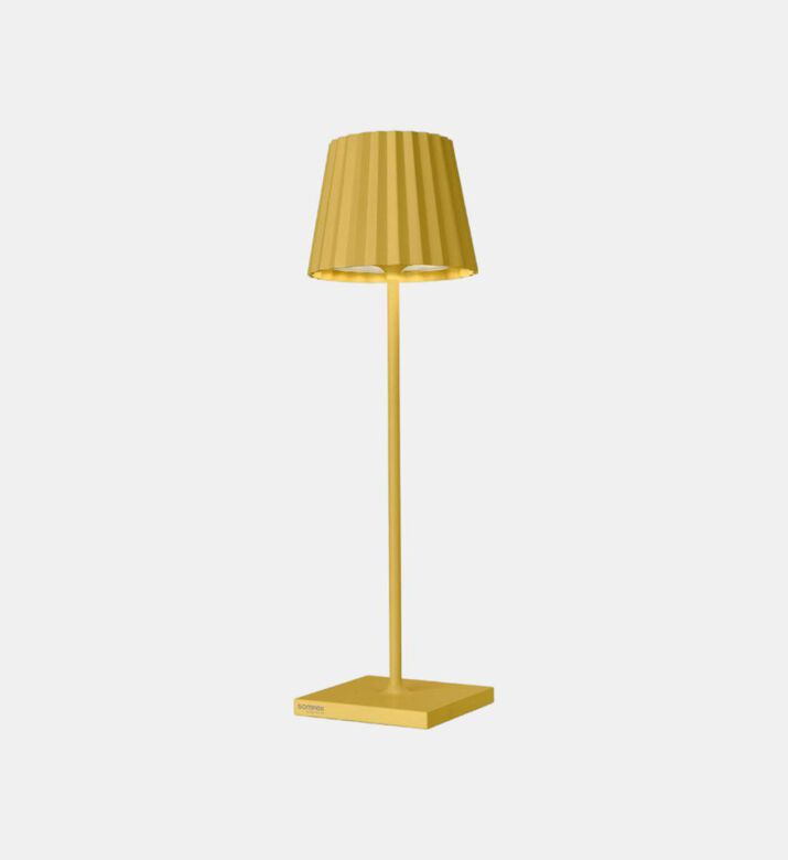 Sompex Troll Aluminum Led Table Lamp, Yellow, Packshot View