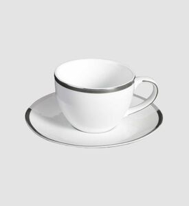 Silver-rimmed Cups 6-piece Set Silver-rimmed Cups 6-piece Set