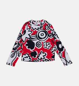 Cotton All-over Blossom Long-sleeve T-shirt