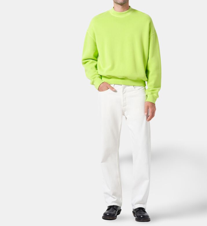 Agolde Copper-tone Hardware Straight-leg Jeans, Model View
