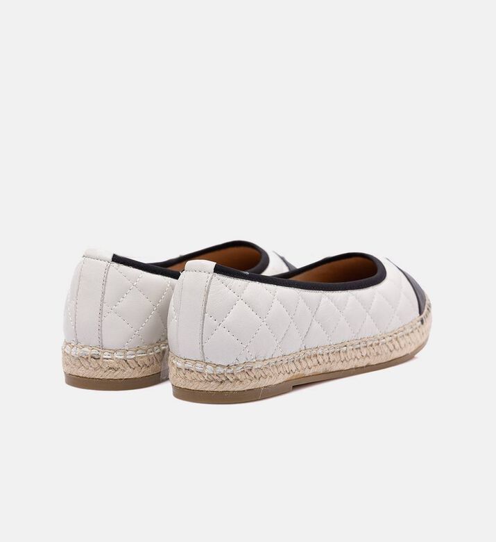 Quilted Round Toe Ballerina